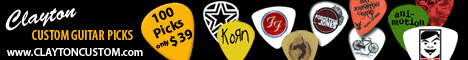 Custom Guitar Picks by Clayton